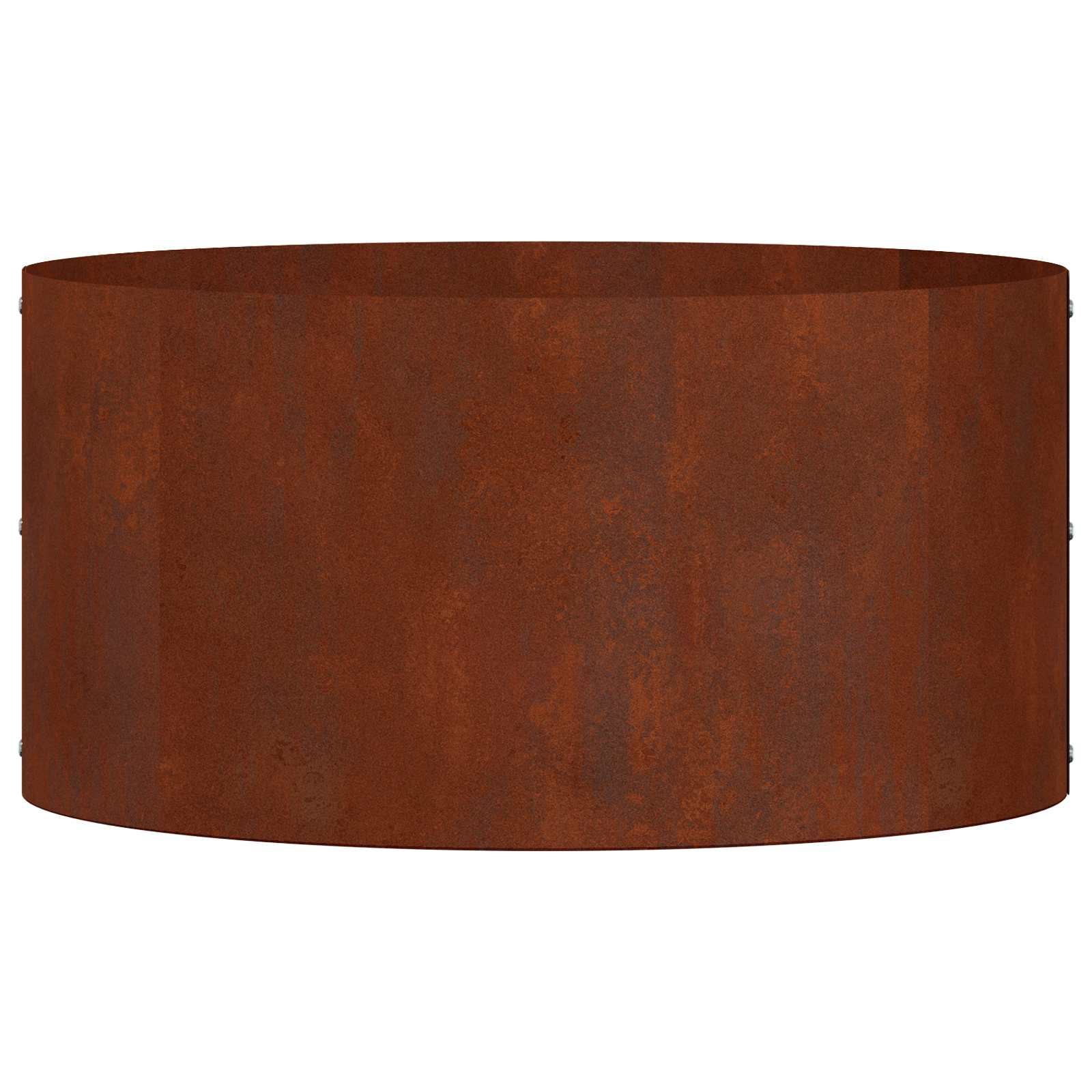 Vidaxl plantenring 5 pcs bruin 40 x 40 x 20 cm cortenstaal