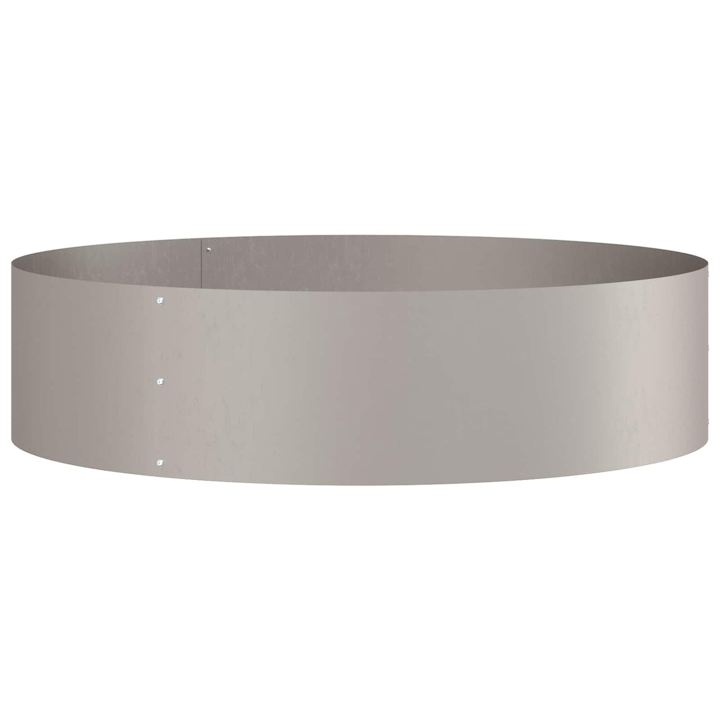 Vidaxl plantenring bruin 80 x 80 x 20 cm cortenstaal