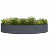 Vidaxl plantenring 5 pcs antraciet 120 x 120 x 20 cm koudgewalst staal