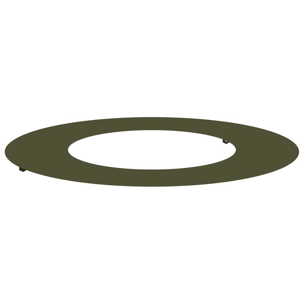VidaXL anilla para árbol verde oliva ø40 70 cm acero laminado en frío