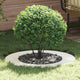 VidaXL apto para aro plano para árbol blanco ø50 80 cm acero