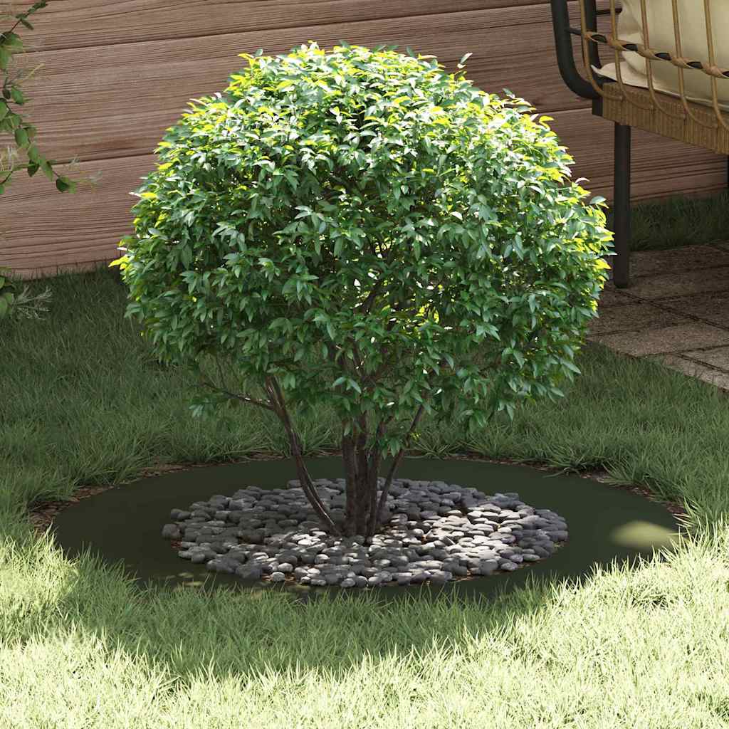 VidaXL adatto per anelli piatti per alberi 5 pz verde oliva ø50 80 cm