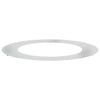 VidaXL adecuado para anillo de árbol plano plata ø60 90 cm