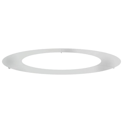 Vidaxl geschikt voor platte boomring zilver ø60 90 cm