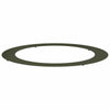VidaXL adecuado para anillo de árbol plano verde oliva ø90 120 cm acero