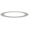 VidaXL adecuado para anillos de árbol planos 5 piezas marrón ø90 120 cm