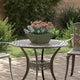 Vidaxl tuin bloempot 5 pcs olijf groen 35 x 35 x 15 cm