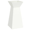 Jardinera de columna VidaXL blanco 35 x 35 x 73 cm
