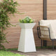 VidaXL macetero de columna 2 piezas blanco 35 x 35 x 73 cm