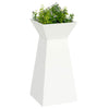 Fioriera a colonna VidaXL 2 pezzi bianca 35 x 35 x 73 cm