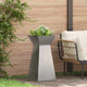 Fioriera a colonna VidaXL argento 35 x 35 x 73 cm in acciaio inossidabile