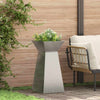 Fioriera a colonna VidaXL 2 pezzi argento 35 x 35 x 73 cm
