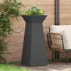 Fioriera a colonna VidaXL 2 pezzi nera 40 x 40 x 100 cm