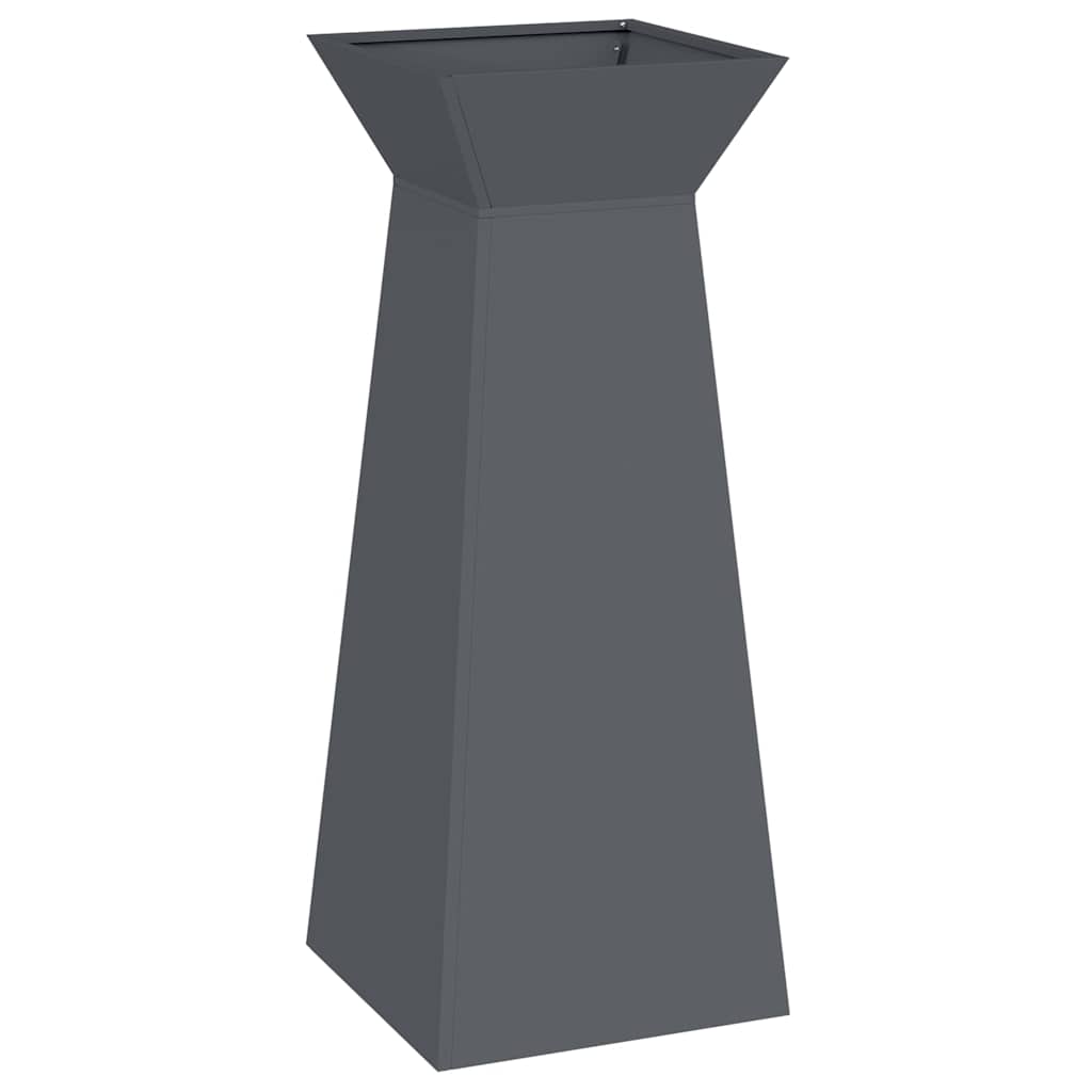 Fioriera a colonna Vidaxx antracite 40 x 40 x 100 cm