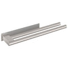 Vidaxx toallero plateado 40 x 9 x 4 cm acero inoxidable