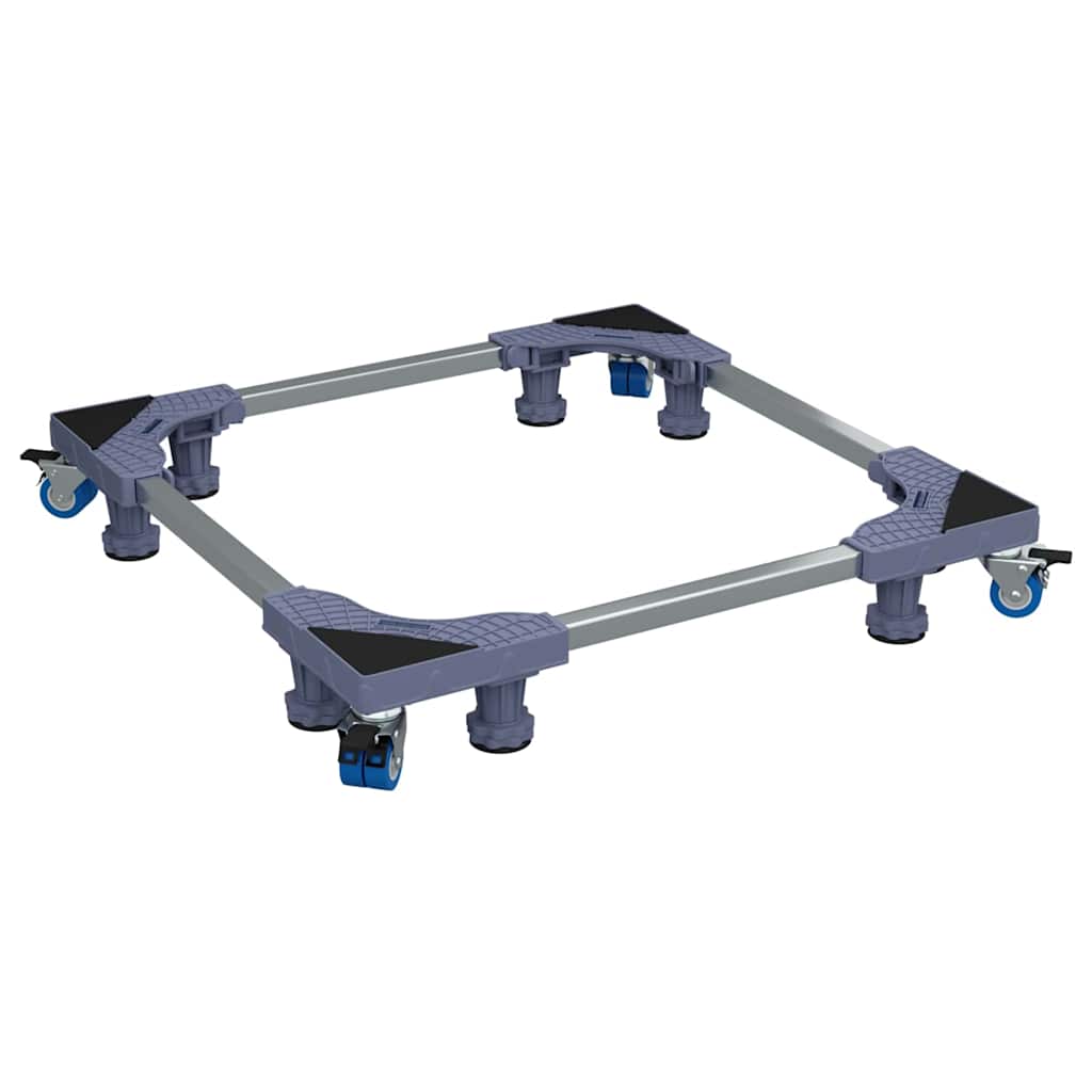 Vidaxx base para lavadora gris 66 x 66 x 12 cm acero inoxidable