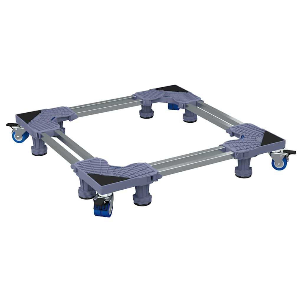 Vidaxx base para lavadora gris 67 x 67 x 12 cm acero inoxidable