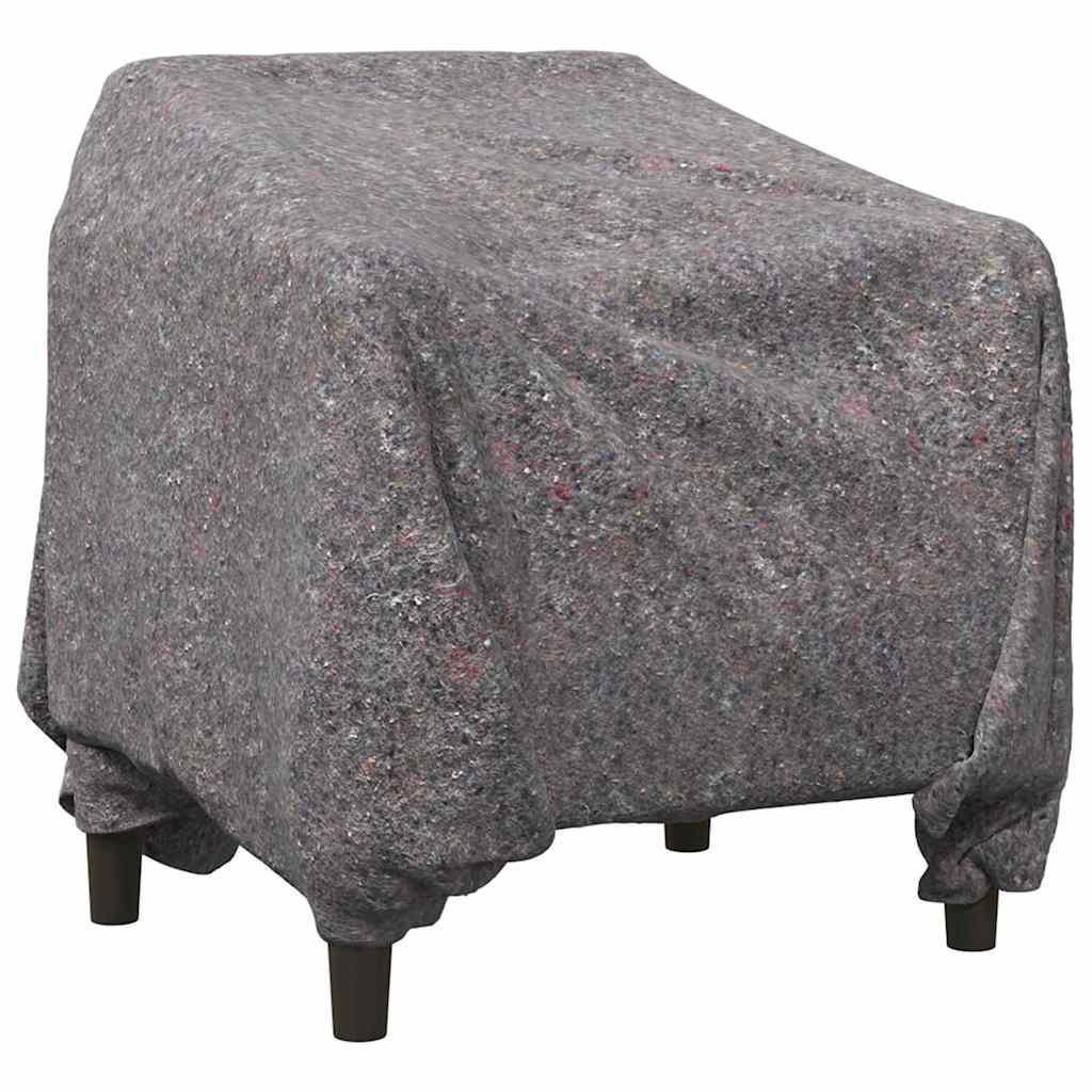 Coperte per traslochi Vidaxx 25 pezzi in tessuto grigio 150 x 200 cm