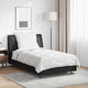 Vidaxl dekbed met kussen 2 pcs wit microvezel