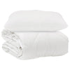 Vidaxx edredón con almohada 2 piezas microfibra blanco