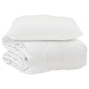 Vidaxx edredón con almohada 2 piezas microfibra blanco