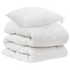 Vidaxx edredón con almohada 2 piezas microfibra blanco