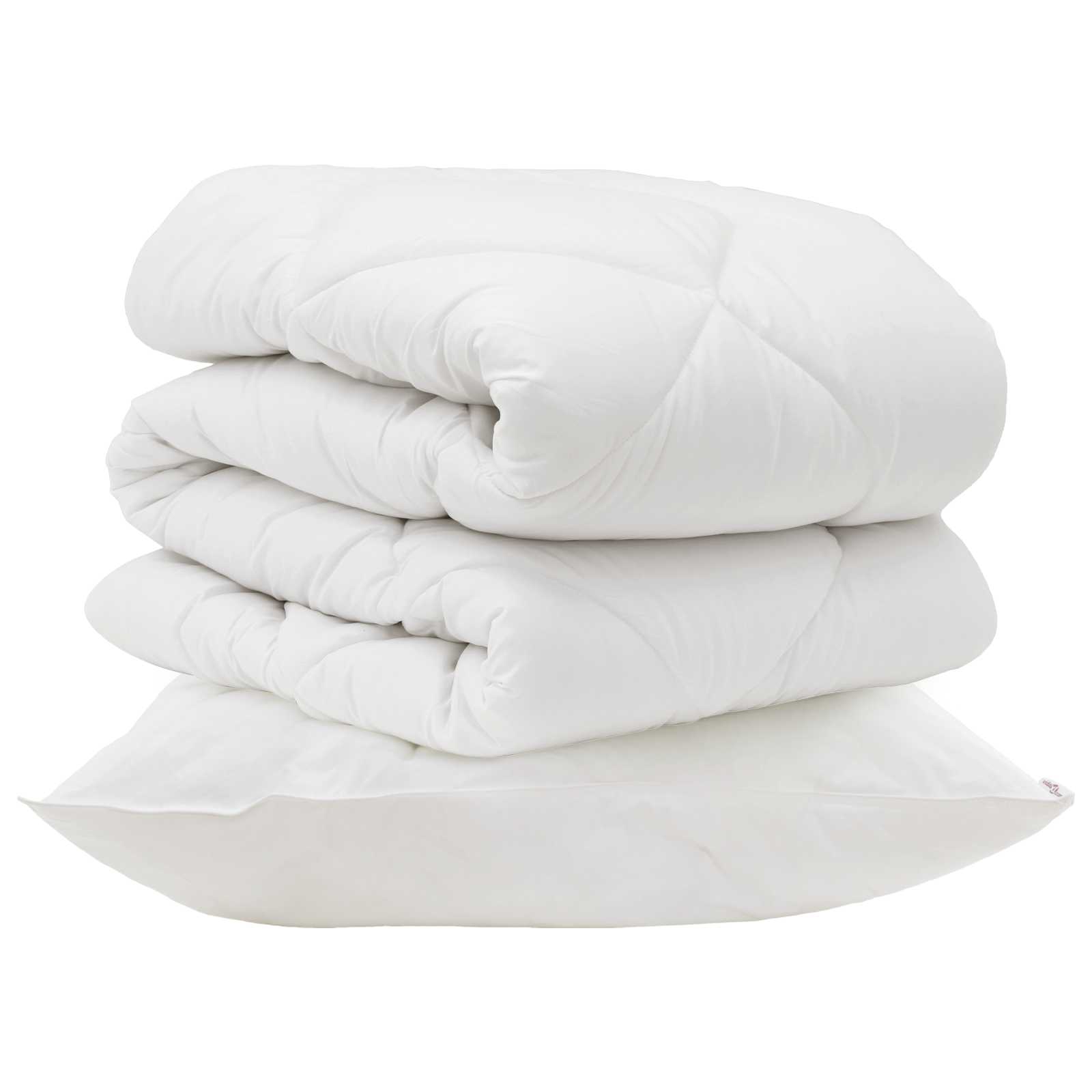 Vidaxx edredón con almohada 2 piezas microfibra blanco