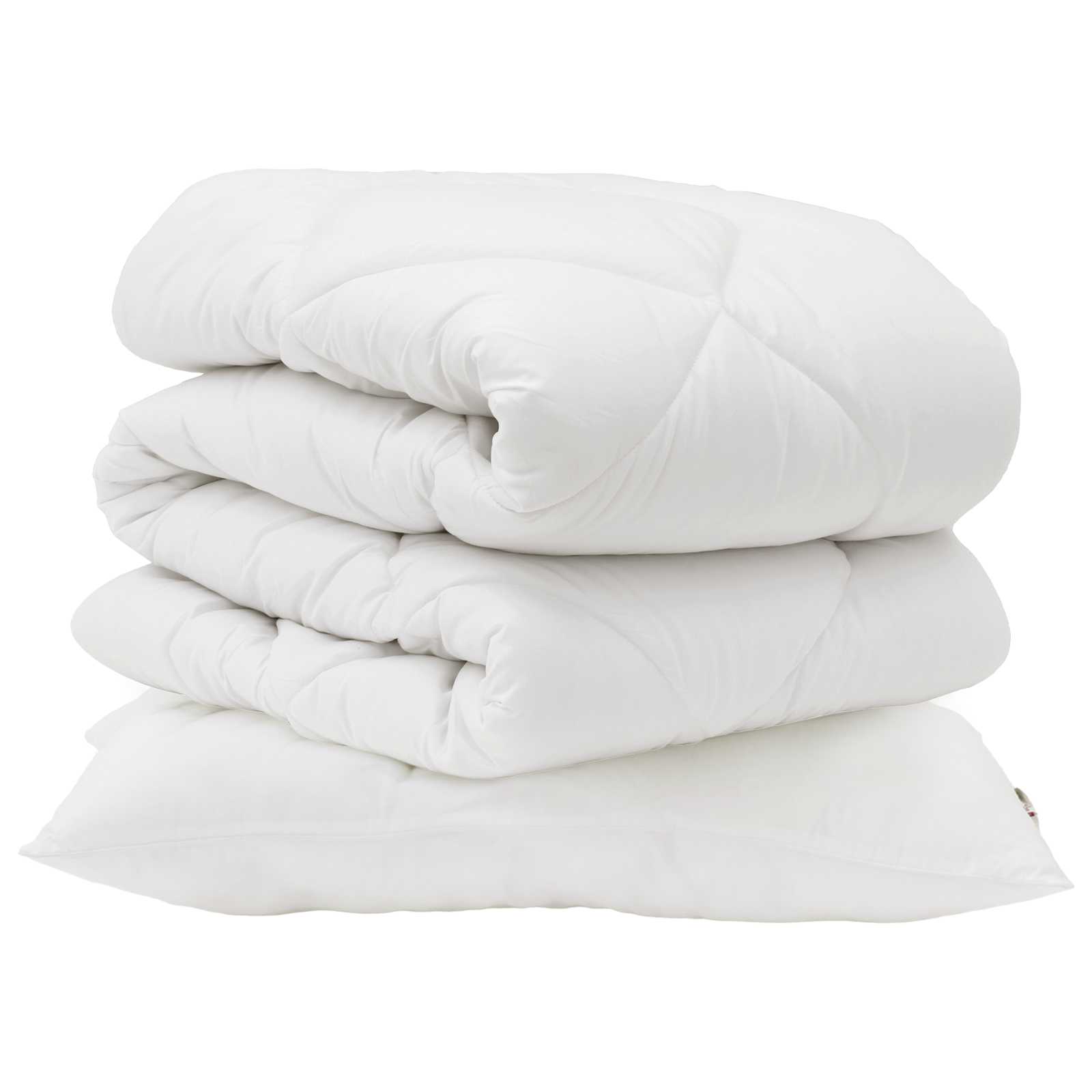 Vidaxx juego de funda nórdica con almohada 2 piezas microfibra blanco