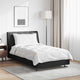 Vidaxl dekbed set met kussen 2 pcs wit microvezel