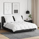 Vidaxl winter dekbed met kussen 3 pcs wit donsveertjes