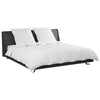Vidaxl juego nórdico con almohada 3 piezas plumón blanco