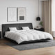 Vidaxl dekbed set met kussen 3 pcs wit donsveertjes
