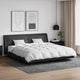 Vidaxl dekbed set met kussen 3 pcs wit donsveertjes