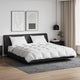 Vidaxl dekbed set met kussen 3 pcs wit donsveertjes