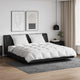 Vidaxl dekbed set met kussen 3 pcs wit donsveertjes