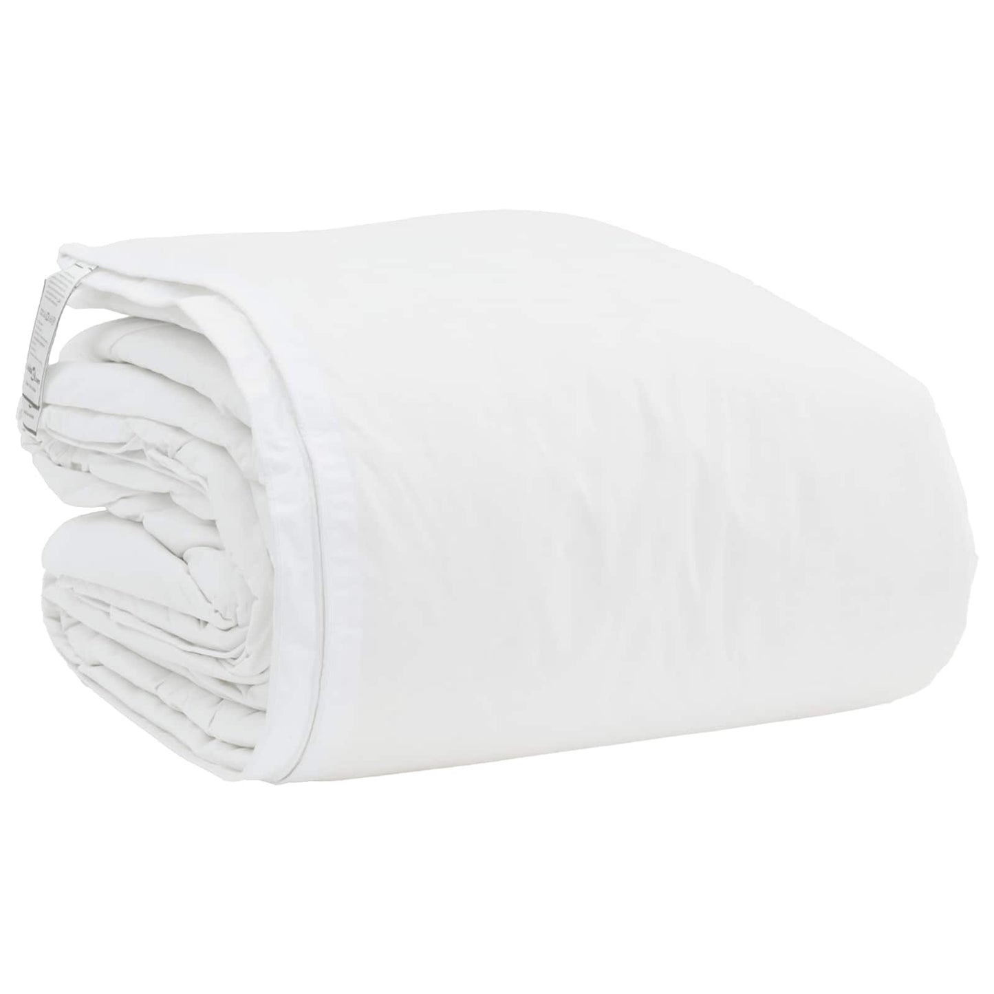 Vidaxl dekbed set met kussen 3 pcs wit donsveertjes