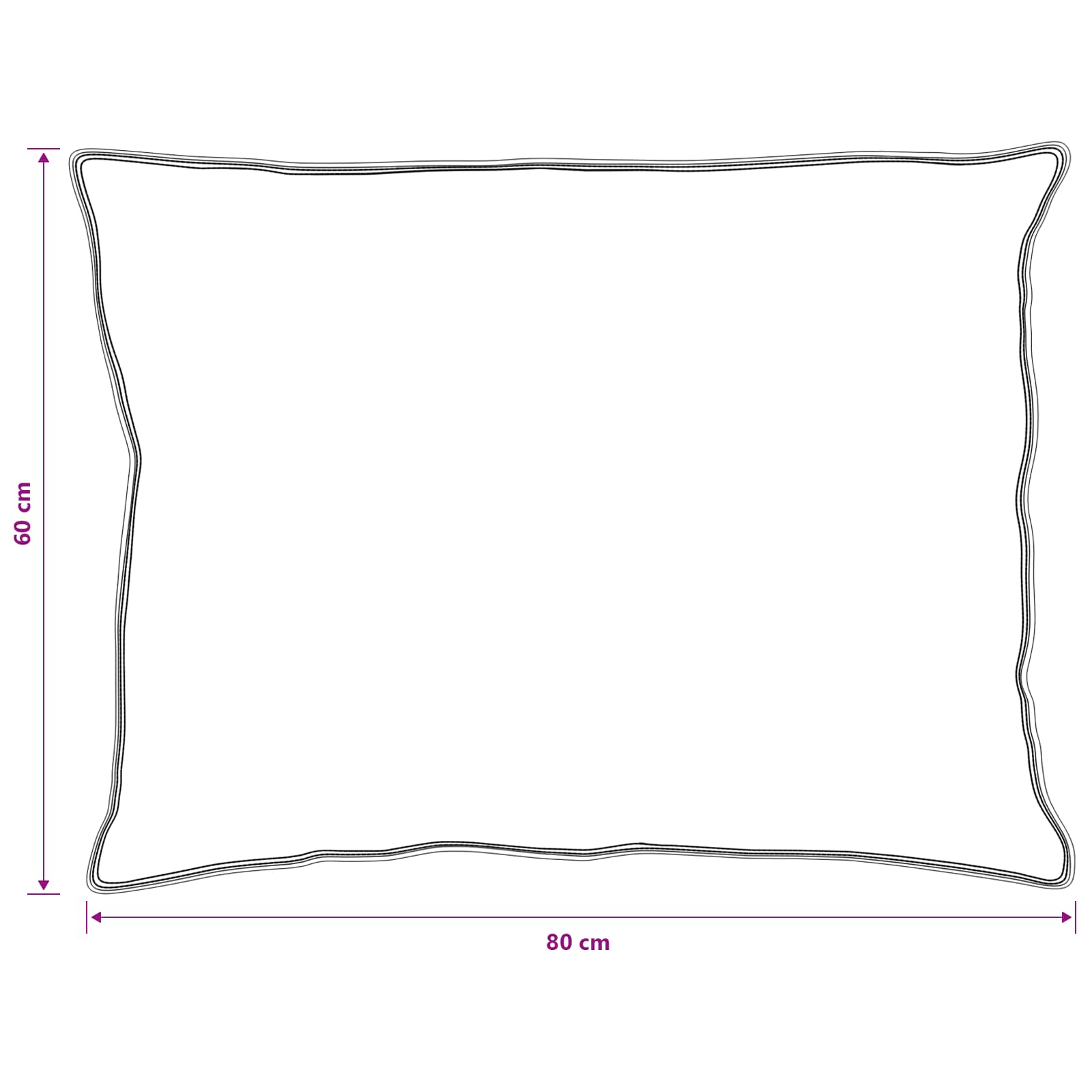 Vidaxl juego nórdico con almohada 3 piezas plumón blanco