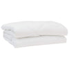 Vidaxl edredón de verano con almohada 3 piezas microfibra blanco