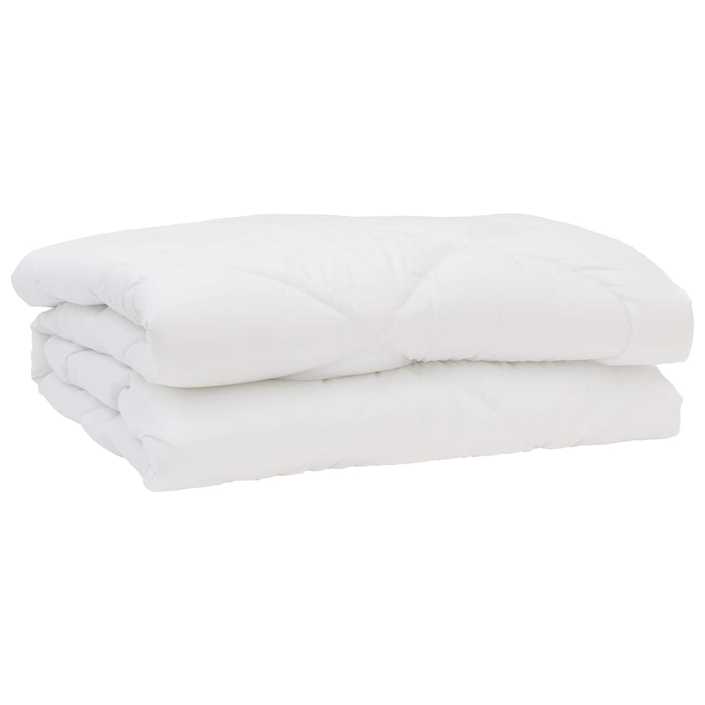 Vidaxl zomer dekbed met kussen 3 pcs wit microfibre