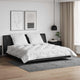 Vidaxl dekbed met kussen 3 pcs wit microfibre