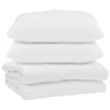Vidaxl dekbed met kussen 3 pcs wit microfibre