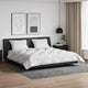 Vidaxl dekbed met kussen 3 pcs wit microfibre