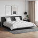 Vidaxl dekbed met kussen 3 pcs wit microfibre