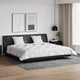 Vidaxl winter dekbed met kussen 3 pcs wit microvezel