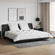 Vidaxl winter dekbed met kussen 3 pcs wit microvezel