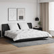 Vidaxl winter dekbed met kussen 3 pcs wit microvezel