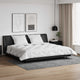 Vidaxl winter dekbed met kussen 3 pcs wit microvezel