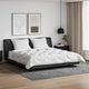 Vidaxl dekbed set met kussen 3 pcs wit microfiber en dons feather