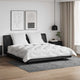 Vidaxl dekbed set met kussen 3 pcs wit microfiber en dons feather