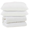 Vidaxl dekbed met kussen 3 pcs wit microfibre